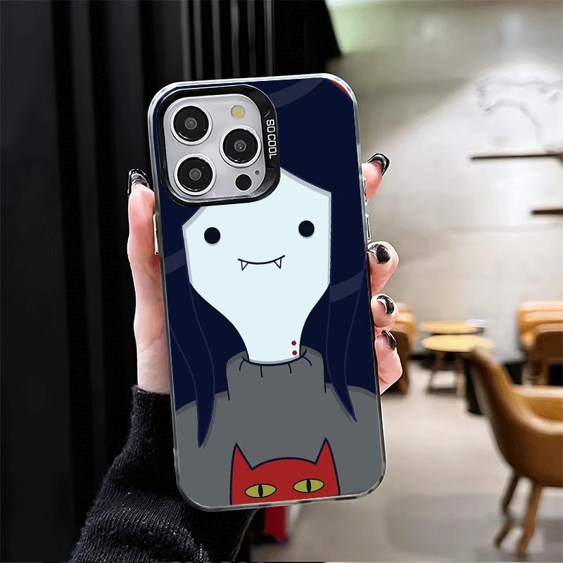 A-Adventure Marceline Jujuba Soft Phone Case for iPhone 15 16 17 Pro Max 17Air 16E 14 Plus 13 12 Mini Shockproof Cover Back Shel