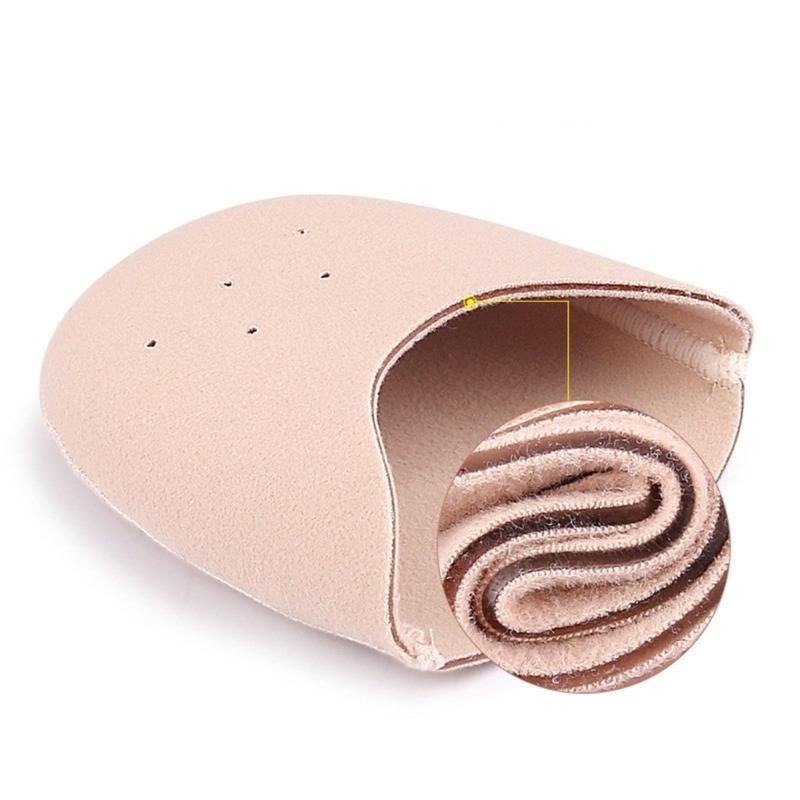 Ballet Pointe Toe Pad Toe Protectors Ballet Metatarsal Pad Forefoot Cushion Soft Breathable Stretchy Ballet Toe Covers