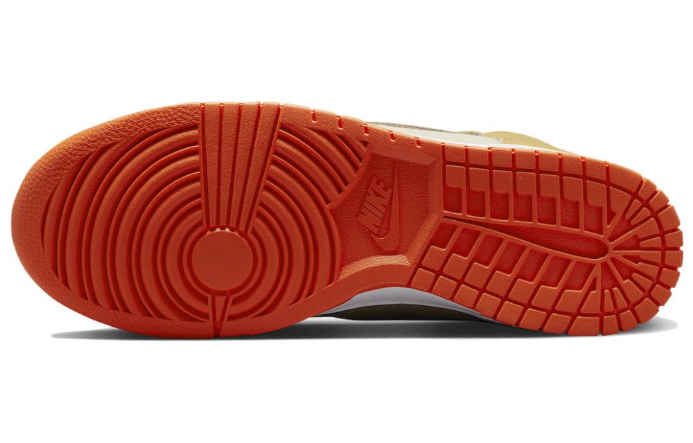 Nike Dunk High Wheat Gold Safety Orange DV7215-700