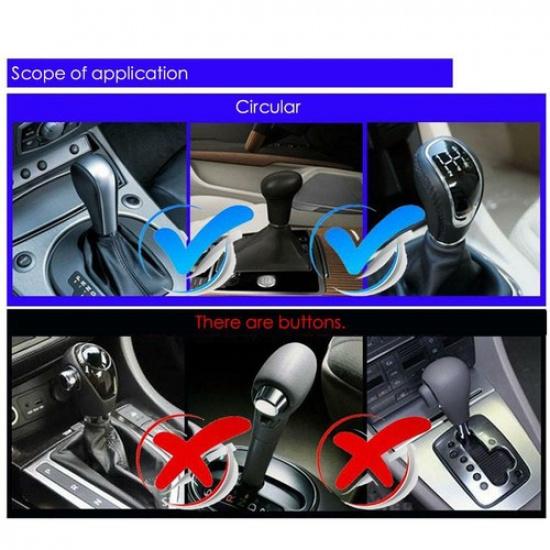 2Pcs/Set Car Handbrake Grip Cover Gear Shift Knob Cover Handle Plush Sleeve Warm