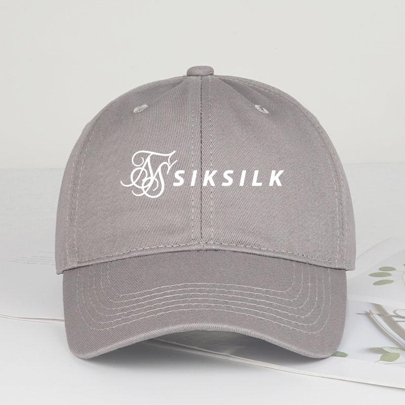 

MLFO “SIKSILK” Printed Soft-Top Baseball Cap Lightweight, Breathable, Adjustable Unisex Everyday Wear Fashion Statement Piece сірий