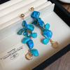 Sea Series Shell Starfish Necklace Ornaments Natural Conch Beach Earrings  Girls Couple Gift