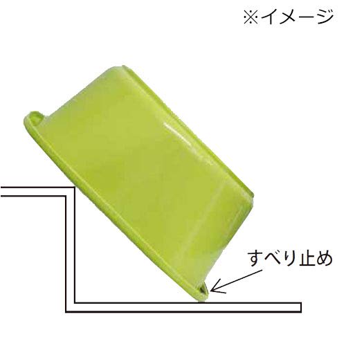 Chopla Kogyo Drying Washtub 042059, Diameter 30.6 x Height 13.3cm, Green, Made in Japan