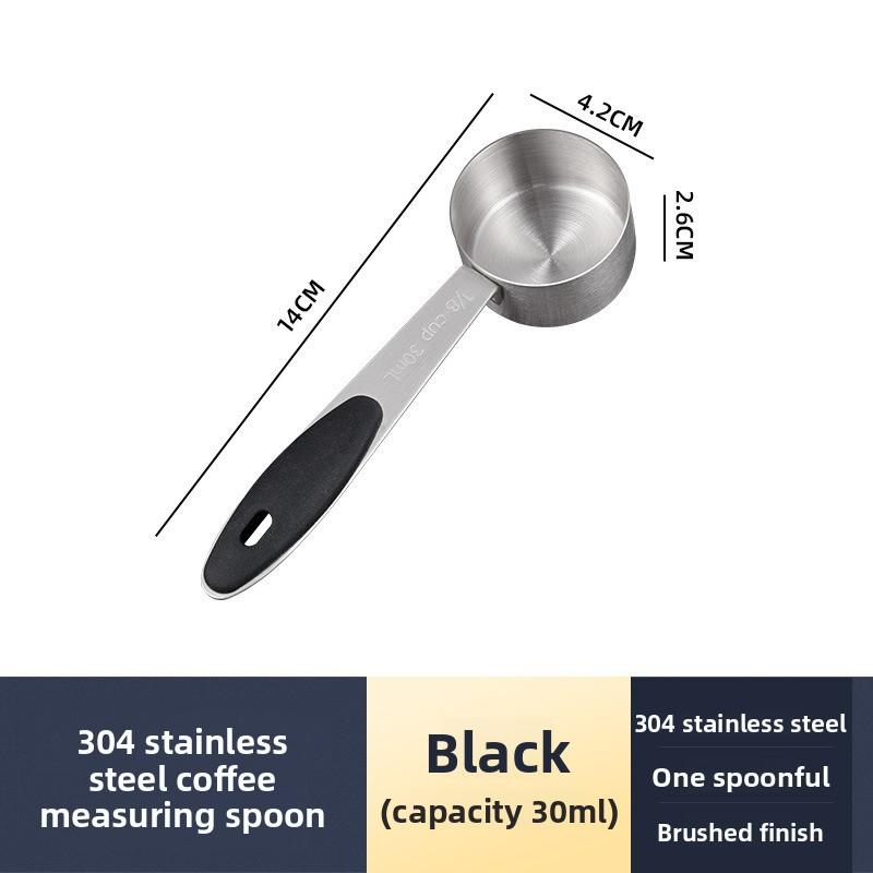 Stainless Steel Coffee Spoon Powder Measuring Spoon Milk Powder Long-handled Coffee Bean Measuring Spoon Milk Tea Powder Spoon