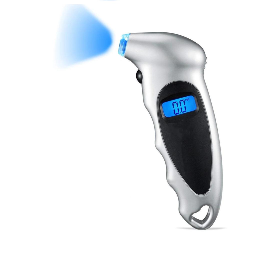 Car Motorcycle Digital Tire Pressure Gauge Meter Bicycle Tyre Diagnostic Tool 0-150 PSI Backlight LCD Air Pressure Gauge Tester