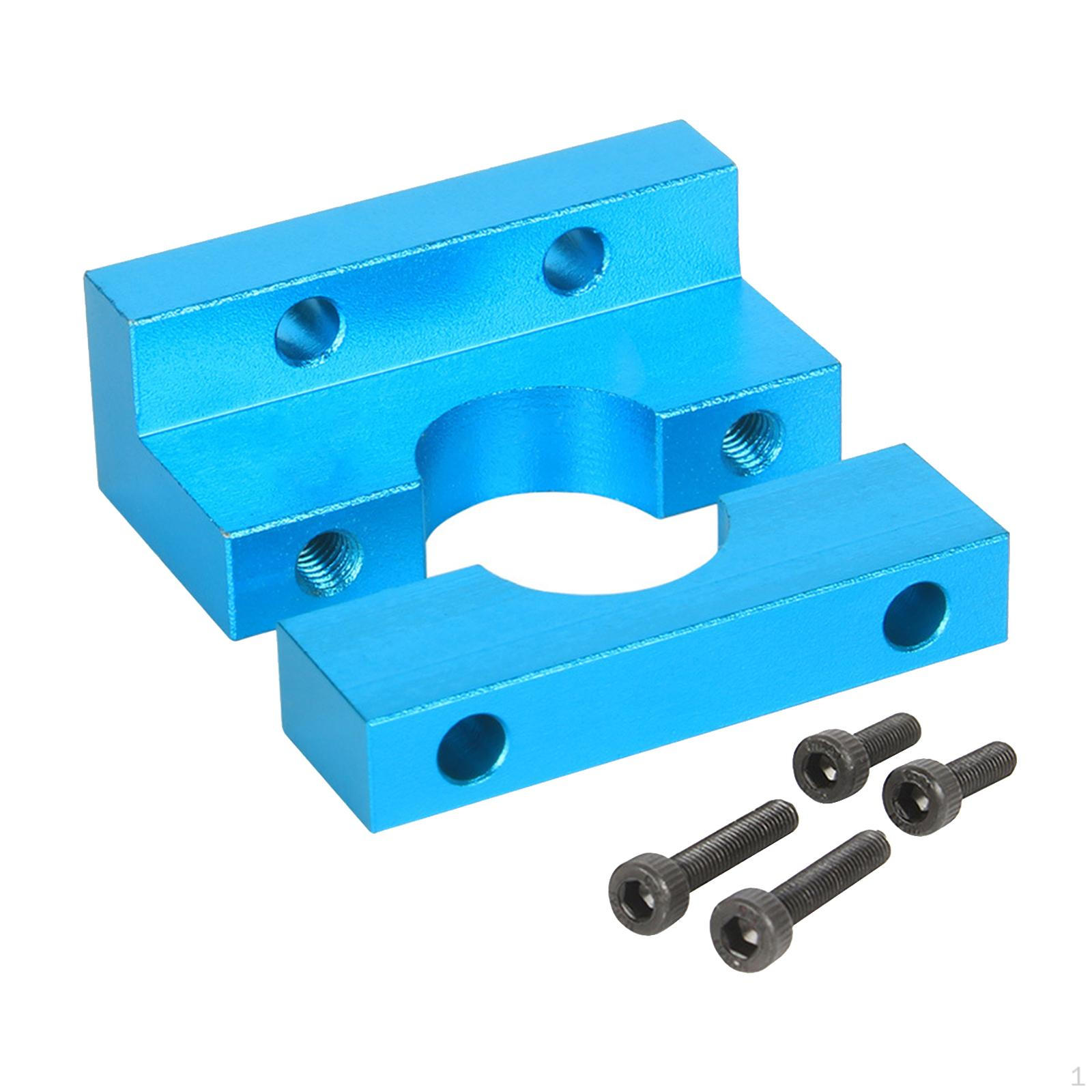 

Hotend Fixed Block 3D Printer Аксессуар Эффективный Практичный с Креплением Винт Металл синий