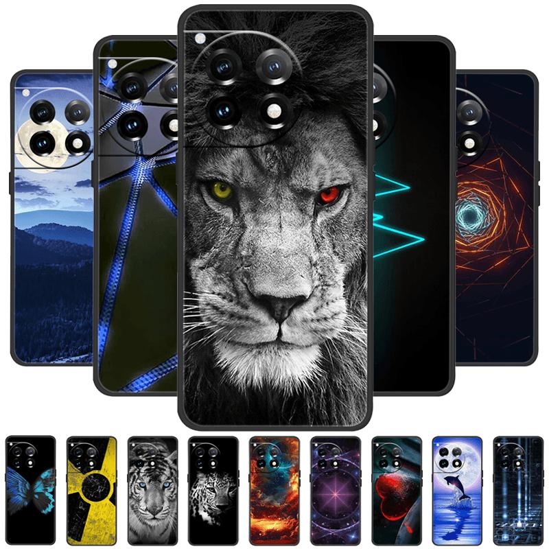 For OnePlus 12R 5G Case Shockproof Silicone TPU Soft Phone Cover For One Plus 12 Cute 1+12 Fashion Luxury Protective Fundas Capa
