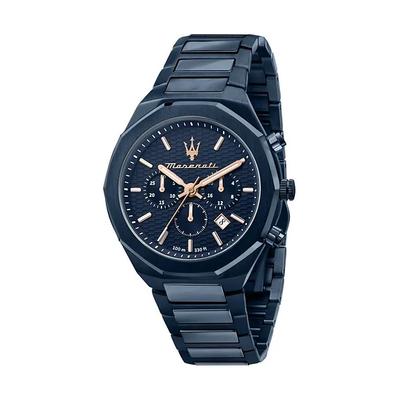 Stile Chronograph Blue Dial Quartz R8873642008 100M Men's Watch