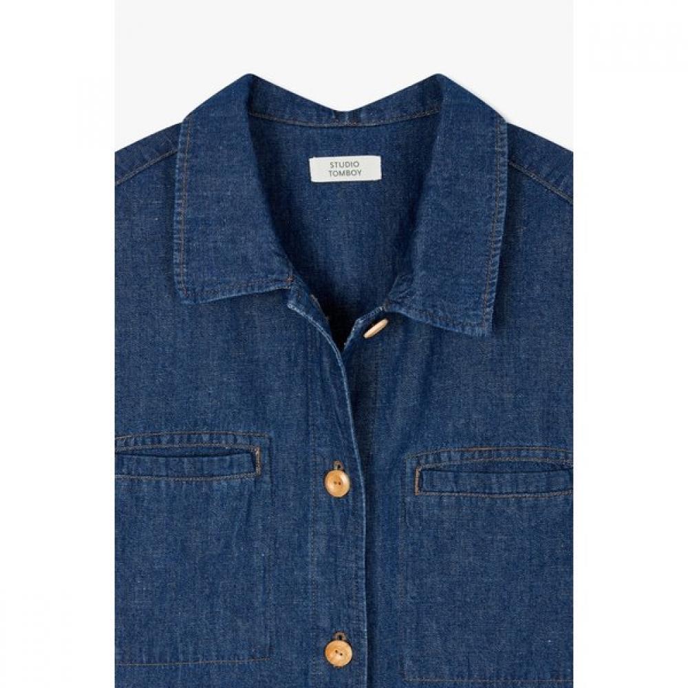 Studio Tomboy Color Denim Dress  9175341973ct 