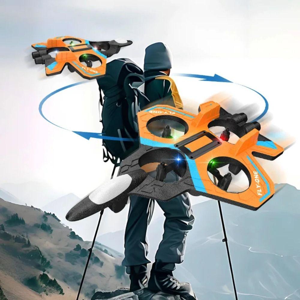 Gravity Sensing Remote Control Foam Fighter Rechargeable RC Hobby Jet Plane  Kids Gifts