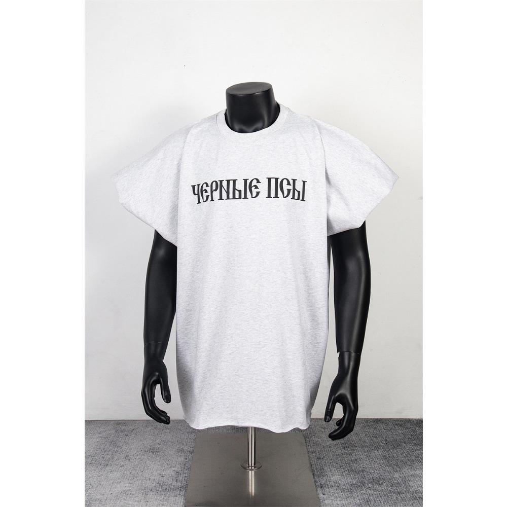 ZYLLO Modă Casual Negru Alb Tricou Bărbați Femei Tricou Oversized