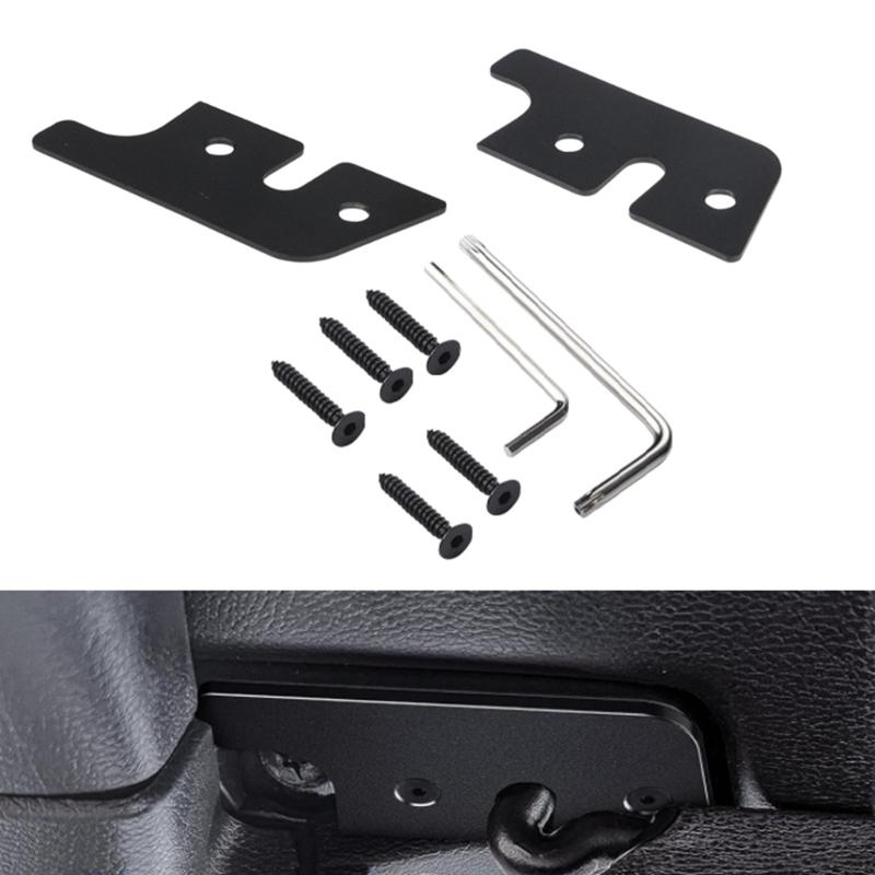 1Pair Sun Visors Clip Quick Repair Maintenance Refurbishment Package Aluminum Alloy Effortless Operation for JK Sunshade