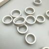 Professional Ring Sizing Tool Kit With 12 Adjustable Plastic Gauges For Accurate Finger Measurement