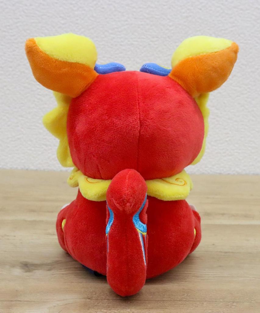 Take Off Okinawa Series Shisa Plush Toy Red
