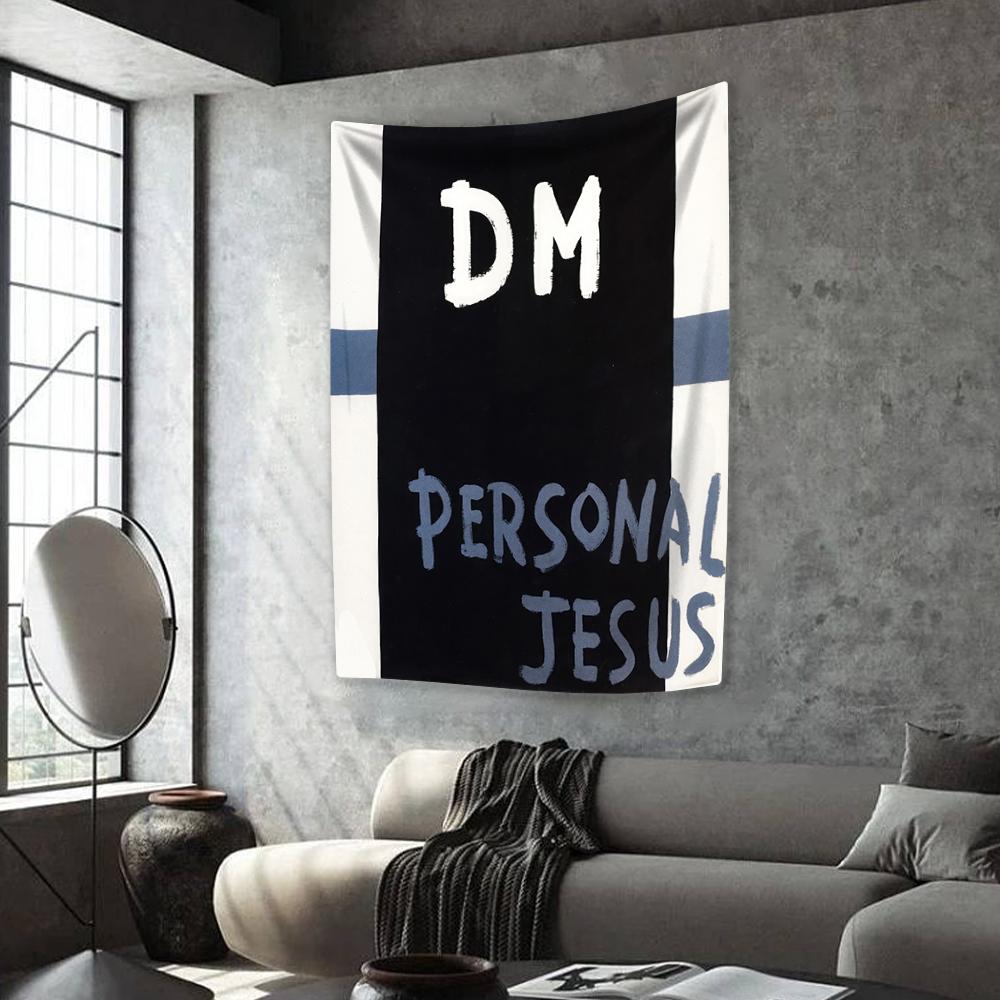 Britská rocková skupina Depeches Tapestry Módní Rock and Roll Hudba Domácí Dekorace Velká Látková Nástěnná Závěsná Krycí Ložnicové Pozadí