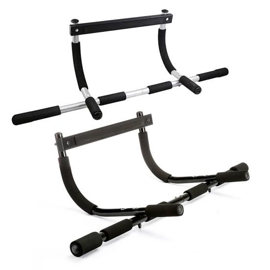 Stabile Türrahmen Klimmzugstange Verstellbare Breite Klimmzugstange Ohne Bohren Dips Liegestütze Krafttraining Heim-Fitnessstudio Oberkörper Trainingsstange