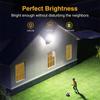 4 PCS Solar Lights Outdoor LED Wall Light Solar Powered Induction Lamp IP65 Waterproof Courtyard Garden Street Lamp