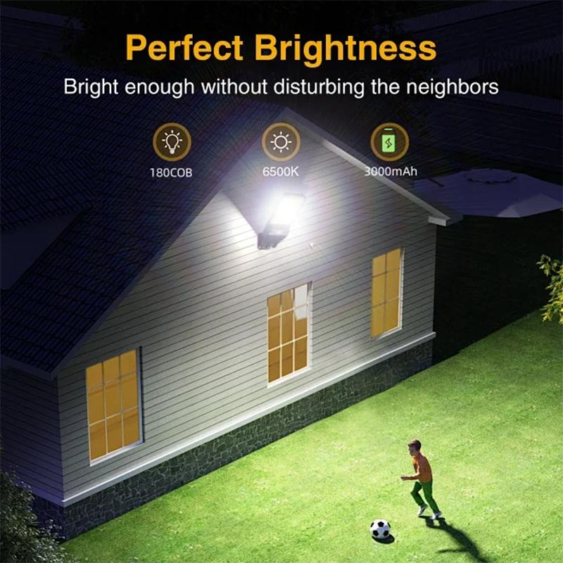 4 PCS Solar Lights Outdoor LED Wall Light Solar Powered Induction Lamp IP65 Waterproof Courtyard Garden Street Lamp