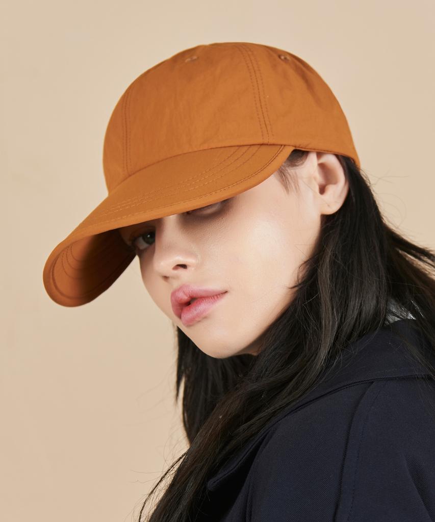 Bajal Ordinary Oversized Ball Cap Orange