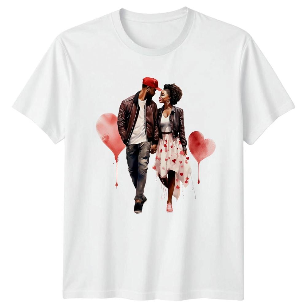 Couple Holding Hands RoUnisexce Valentines Day Unisexs TShirt Unisexs Tee Graphic S