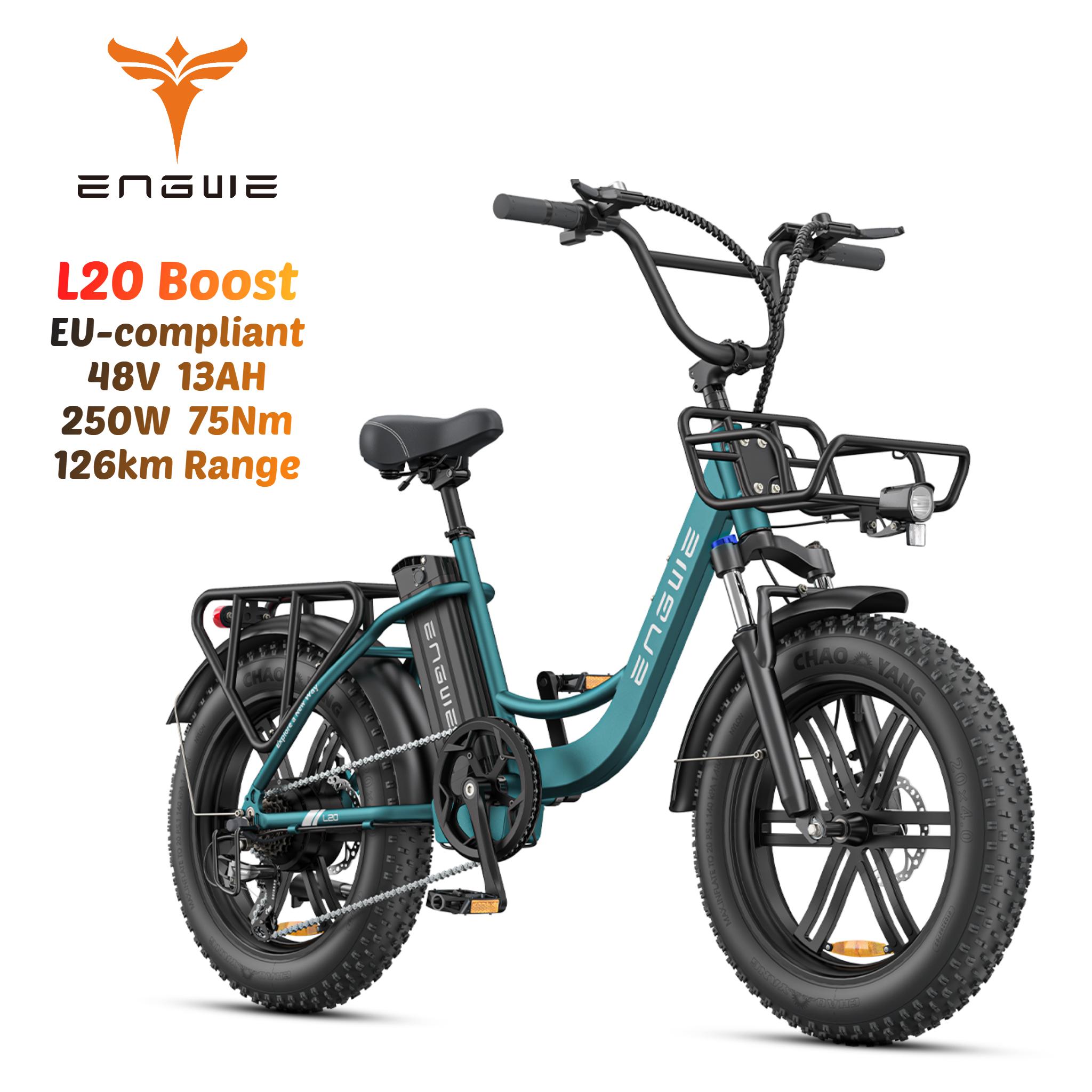 L20 Boost elektriskais velosipēds 20 collu