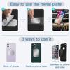 Ultra Thin Metal Plate for Magnetic Car Phone Holder Iron Sheet Sticker Disk Tablet Desk Mobile Phone Bracket Magnet Stickers