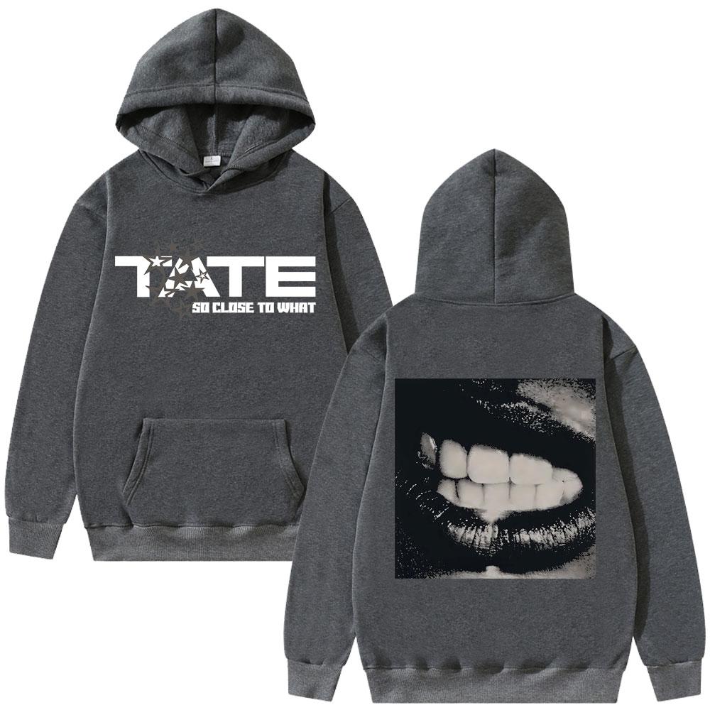 Tate McRae 2025 Konzert-Hoodie „Miss Possessive Tour 2025“ – Modischer Oversize-Hoodie für Damen und Herren aus Fleece und Baumwolle (Unisex)