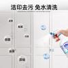 White furniture cleaner for removing stains, yellow fingerprints, skin feel, door cleaning, laundry, and cabinet doors