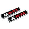 XMZSA1 Metal Car Emblem Badge Car Body Decoration Sticker for Volkswagen VW Rline GTI ABT Golf Beetle Polo Bora Tiguan Jetta Scirocco