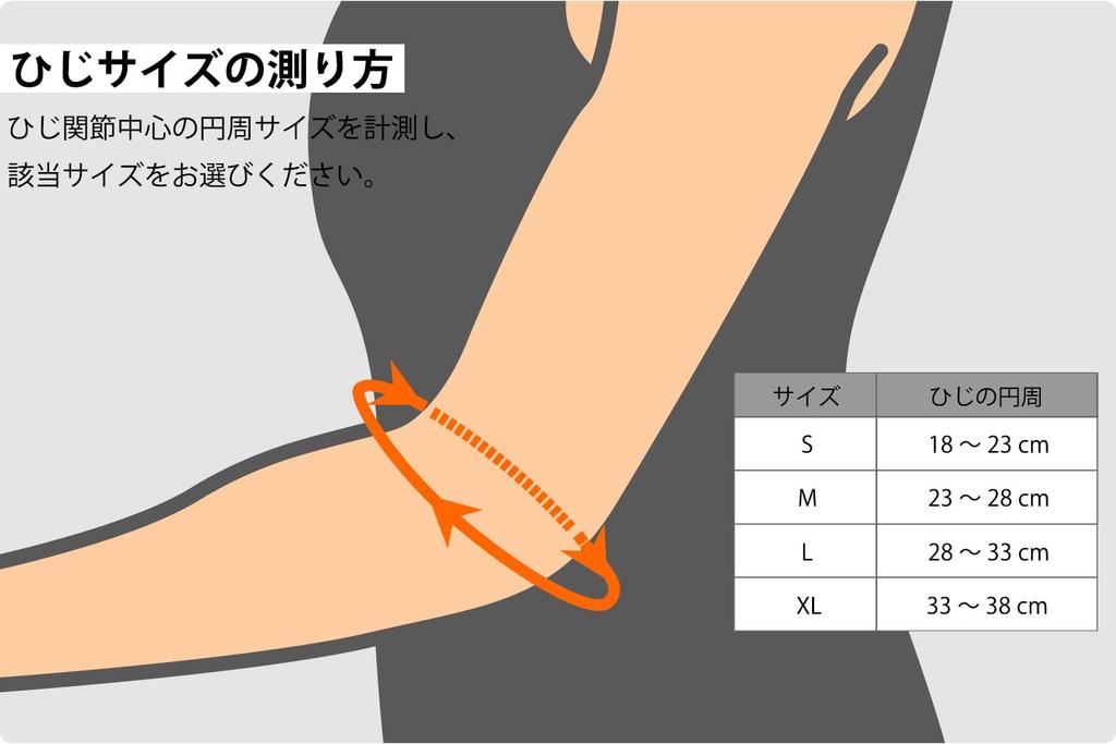 Japanische Mueller Omniforce Ellenbogenstütze E700 Größe XL Umfang Für sowohl links als auch rechts 52364 Ellenbogenstütze [Originalprodukt] (Ellenbogen 33-38cm)