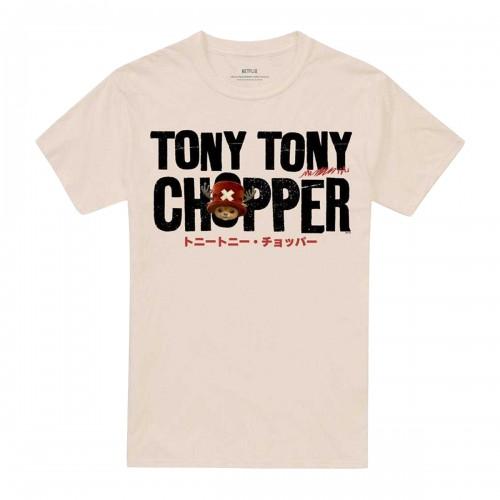 One Piece Live Action Unisex Adult Tony Tony Chopper Wordmark T-Shirt