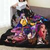 Rumi Kpop Demon Hunters Soft Blanket  Camping Plush Bedding Throws Aesthetic Couch Chair Flannel Bedspread Sofa Bed Cover