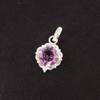 Morganite Stone 925 Sterling Silver Birthday Mother Gift Boho Pendant Jewelry PP-2-13