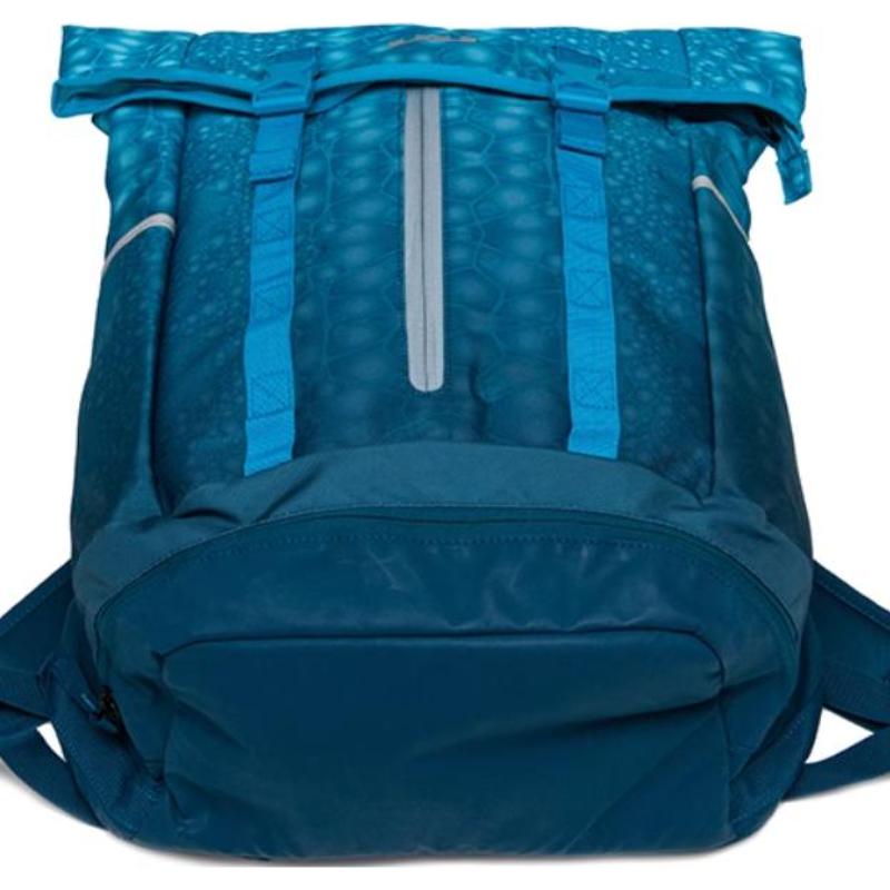 Nike Polyester Bonded EVA Backpack Regular Unisex Peacock Blue Casual BA4750-451