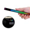 New 1pcs PickUp LED Bar Voice Controlled Light Rechargeable Atmosphere Car Magnetic Rhythm Music Light Q8V2