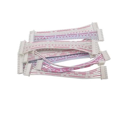 XBNVYRO JST XH Pas 2,54 mm Connecteur Câble Fiche Femelle à Femelle 2/3/4/5/6/7/8/9/10/1P/12 Broches XH2.54 Fil Rouge Blanc 10/20/30CM(20CM,10PCS_2PIN)