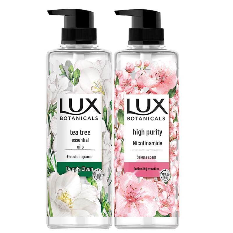 LUX Plant Essential Oil Scented Shower Gel Set