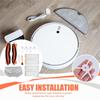 AEE4-For Xiaomi Mi Robot Vacuum-Mop 2 Lite / Pro / MJSTL / MJST1SHW Robot Vacuum Spare Parts Main Side Brush Hepa Filter