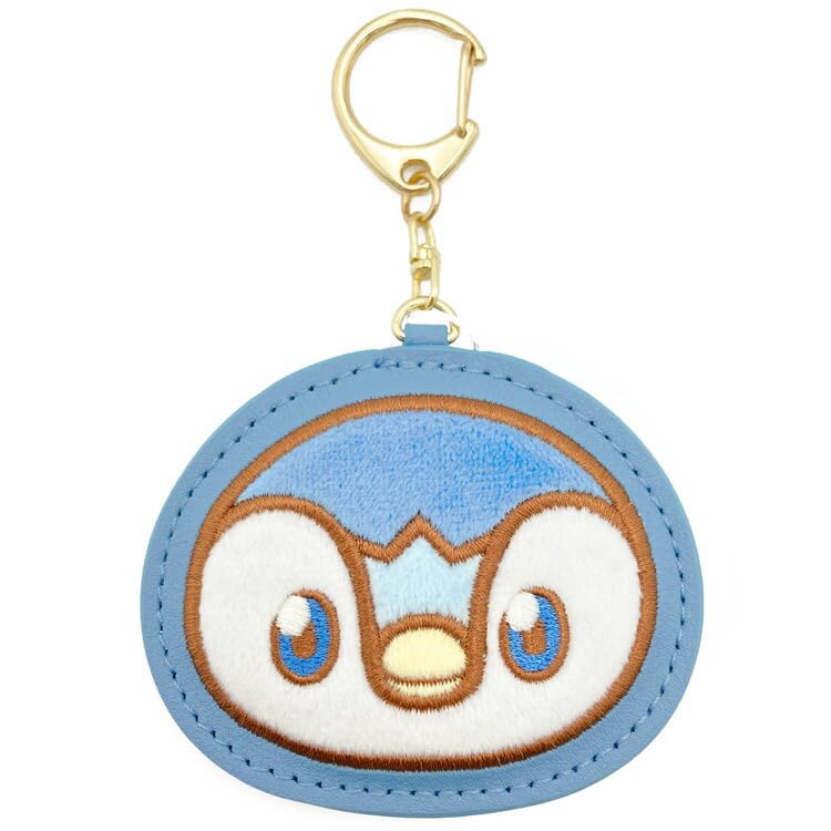 Marimo Craft Piece Fluffy x x Poké Pokémon Keychain, Piplup, W9.7 H10.8 D1cm, PKP-072