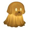 Practical Night Light Halloween Dachshund Ghost Lamp Set Led Puppy Night Lights for Dog Lovers Spooky for Halloween for Bedroom