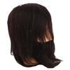 Salon Male Mannequin Head Human Hair Practice Hairdressing Training Head for Styling
