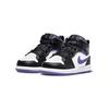 Air Jordan 1 Mid TD Dark Iris Black Purple White 640735-095