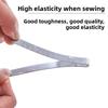 1PCS Metal Sewing Hemming Clip Sewing Clip 3 Inch Measuring Ruler Quilting Clip Fixed Ruler DIY Sewing Clip Fabric Ruler