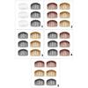 Elegant Hair Combs 6 Piece Plastic Resin Side Parting Hairpins Fashion Headdress For Daily or Formal Event