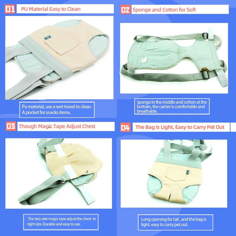 Bag Adjustable For Small,Middle Pet Pet Travel Bag Cat Holder Backpack Dog Carrier Pet Supplies