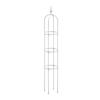 Plant Obelisk Trellis Climbing Plants Garden Tower Trellis Outdoor Rose Bush Support Rustproof Metal Trellis for Potted Plant Clematis Vine Jasmine