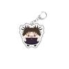 Anime Jujutsu Kaisen Beautiful Keychain Itadori Zenin Naoya Yuji Gojo Satoru Cartoon Acrylic Bag Tag Keyring Pendant Cos Accessory
