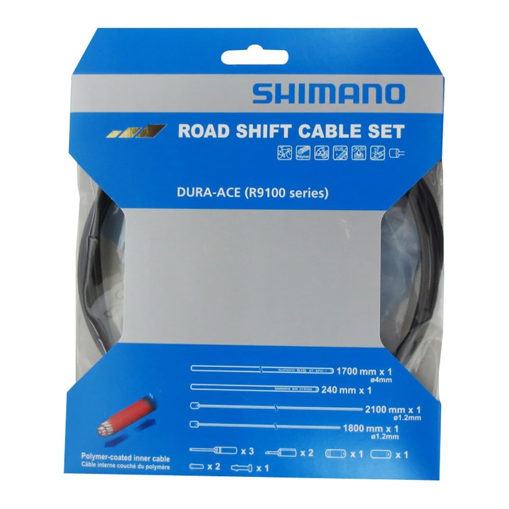 Shimano R9100 Shift Cable Set Black  Y0BM98010  Durable, High Performance, Easy Installation