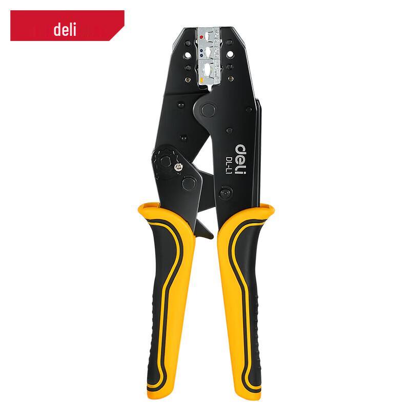 Deli Multi-functional Ratchet Terminal Crimping Pliers