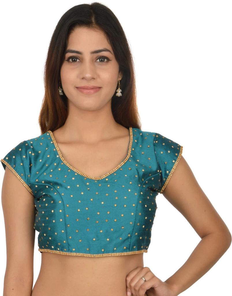 Indian Readymade Desigenr Women's Choli Bollywood Party Wear Ethnic Blouse Dress